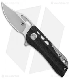 Bestech Knives Engine Bowie Flipper Knife CF/Spectrum Ti (2.38" Satin) BT1806D