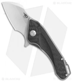 Bestech Knives Imp Frame Lock Knife Titanium/Carbon Fiber (1.5" Satin) 1710A