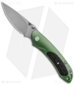 Bestech Knives Junzi Slip Joint Green Titanium (2.75" Bead Blast) BT1809C