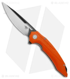 Bestech Knives Ornetta Liner Lock Knife Orange G-10 (3.5" Two-Tone D2) BG50C