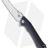 Bestech Knives Platypus Liner Lock Blue/Black/Green G-10 (3.4" Satin D2) BG28D