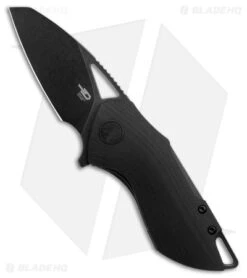 Bestech Grissom Riverstone Liner Lock Knife Black G-10 (2.45" Black 154CM) BL03C