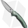 Bestech Knives Ornetta Frame Lock Knife Green Ti (3.6" Satin) BTKT1811B