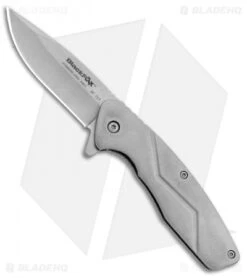 BlackFox Steelix Frame Lock Knife Stainless Steel (2.75" Stonewash) BF-717