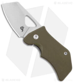 BlackFox Kit Frame Lock Knife Green G-10 (1.9" Stonewash)