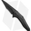 Brous Blades Tyrant Liner Lock Flipper Knife Black (4" Black)