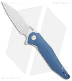 CJRB Agave Liner Lock Flipper Gray G-10 (3.5" Stonewash)