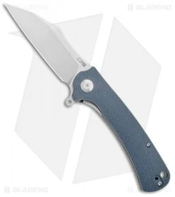 CJRB Cutlery Talla Liner Lock Knife Gray G-10 (3.25" D2 Stonewash) J1901-GYC