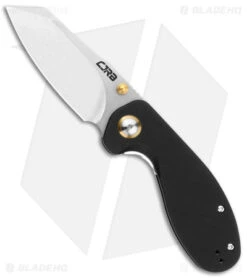CJRB More Maileah Liner Lock Knife Black G-10 (3" Sand Polish AR-RPM9)