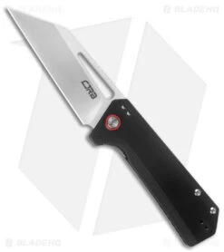 CJRB Ruffian Liner Lock Knife Black G-10 (3.25" Satin AR-RPM9)