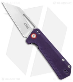 CJRB Ruffian Liner Lock Knife Purple G-10 (3.25" Satin)