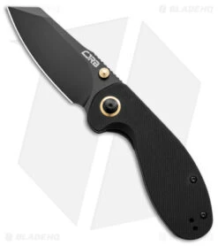 CJRB Swaggs Large Maileah Liner Lock Knife Black G-10 (3" Black) J1918L-BBK