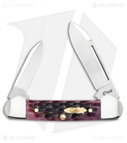 Case Baby Butterbean Pinched Bolsters Crandall Jig Cabernet Bone (62132 SS)