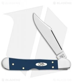 Case Cutlery Mini Copperlock Knife 2.75" Navy Blue Polymer (41749L SS) 23616