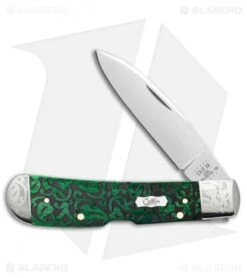 Case Tribal Lock Pocket Knife Bermuda Green Bone (4.1" - TB612010L SS)