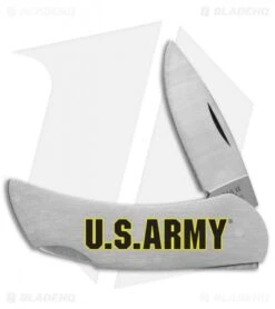 Case Executive Lockback Knife U.S. Army Stainless Steel (3.3" - M1300L SS)