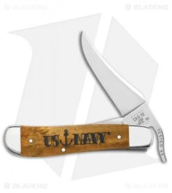Case Cutlery Russlock Knife U.S. Navy Antique Bone (4.1" - 61953L SS)