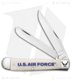 Case Cutlery Trapper Knife 3.4" White Polymer (6254 SS) 32404