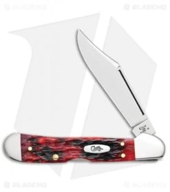 Case Mini Copperlock Pocket Knife 3.625" Crimson Peach Seed (61749L SS) 27385