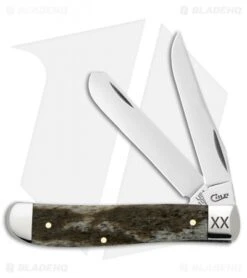 Case Mini Trapper Knife 3.5" Giraffe Bone (EX207 SS) 25084