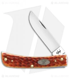 Case Sodbuster Jr. Knife 3.625" Jigged Whiskey Bone (6137CV) 23003