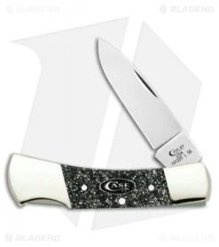 SparXXâ¢ Silver Stardust KiriniteÂ® Smooth Lockback (101225L SS)