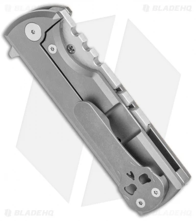 Chaves CHUB Flipper Frame Lock Knife Green Micarta (1" Utility Blade) - Image 3