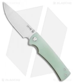 Chaves Liberation 229 Frame Lock Folding Knife Ti/Jade G-10 (3.75" Satin)