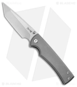Chaves Liberation 229 Tanto Frame Lock Knife SW Titanium (3.75" Satin)