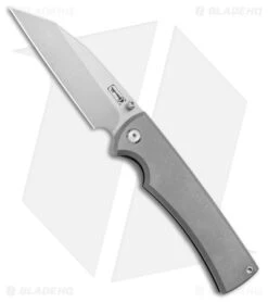 Chaves Sangre 229 Wharncliffe Frame Lock Knife SW Titanium (3.75" Satin)
