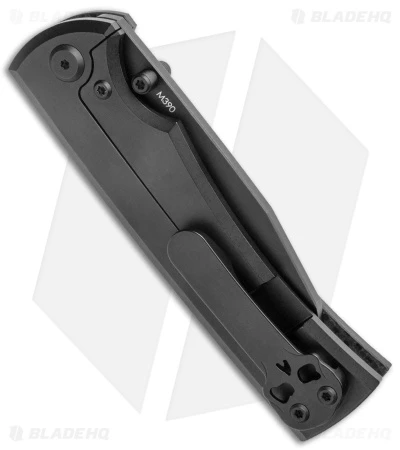 Chaves Sangre 229 Wharncliffe Frame Lock Knife Carbon Fiber (3.75" Black) - Image 3