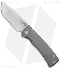 Chaves Ultramar Redencion 229 Drop Point Knife Bead Blast Ti (3.63" Hand Satin)