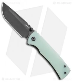 Chaves Redencion 229 Frame Lock Knife Jade G-10/Ti (3.63" Black PVD)