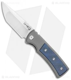 Chaves Ultramar Redencion Street Tanto Knife Blue Titanium (3.25" Satin)