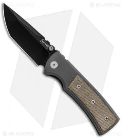 Chaves Ultramar Redencion Street Tanto Knife Green Micarta (3.25" Black SW)