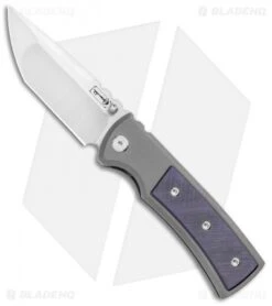 Chaves Ultramar Redencion Street Tanto Knife Purple Titanium (3.25" Satin)