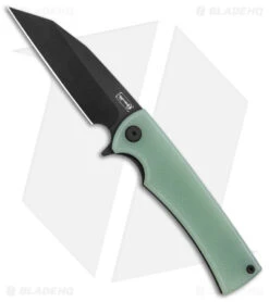 Chaves Exclusive Ultramar Sangre Street Flipper Knife Jade G-10 (3.4" Black)