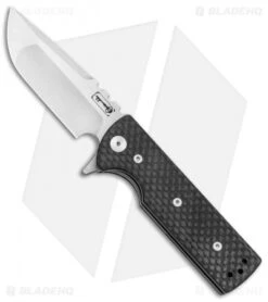 Chaves Ultramar T.A.K. Liner Lock Knife Drop Point Carbon Fiber (2.75" Satin)