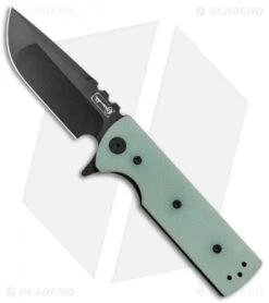 Chaves Ultramar T.A.K. Liner Lock Knife Drop Point Natural G-10 (2.75" Blackout)