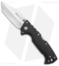 Cold Steel AD-10 Lite Tanto Tri-Ad Lock Knife Black GFN (3.5" Satin)
