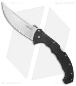 Cold Steel 5.5" Talwar Lockback Knife Black G-10 (5.5" Satin Serr) 21TBXS