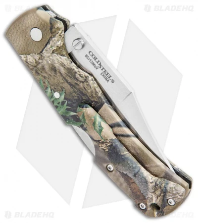 Cold Steel Double Safe Hunter Tri-Ad Lock Knife Camo GFN (4" Satin) 23JD - Image 3