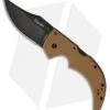 Cold Steel Medium Espada Tri-Ad Lock Knife Coyote Tan G-10 (3.5" Black) 62NGMVB