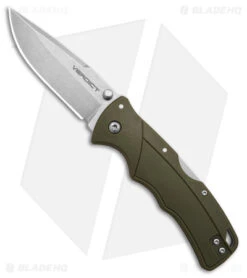 Cold Steel Verdict Tri-Ad Lock Knife Spear Point OD Green GFN (3" SW)