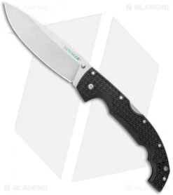 Cold Steel Voyager XL Drop Point Tri-Ad Lockback Knife (5.5" Stonewash) 29AXB