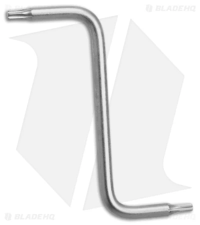 Fox CHNOPS Liner Lock Knife Blue Aluminum W/ Orange (3" Satin) - Image 4