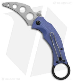Fox Fx 591Tk Blackbird Trainer Knife G-0 Blue (2.5" Satin)