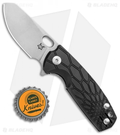 Fox Knives Baby Core Mini Liner Lock Knife Black FRN (2.35" Stonewash) - Image 4