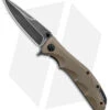 Fox Knives Mandatory Fun Frame Lock Knife Hemp Micarta (3.6" Black SW)
