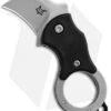Fox Knives Mini-KA Linerlock Karambit Knife Black (1" Bead Blast) FX-535